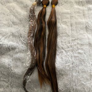Long wig extensions